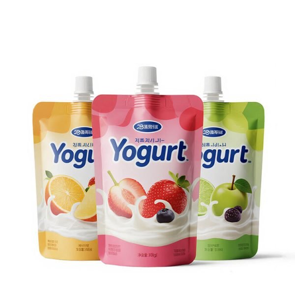 Juice Packaging Pouch Yogurt Spout Bag